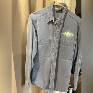 Men's Denim shirt coldwater creek Sz med
